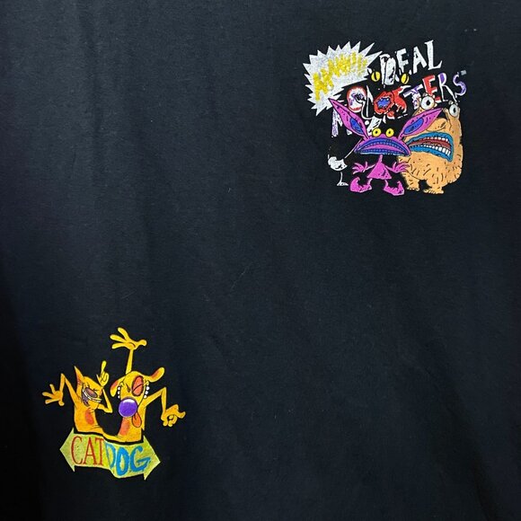 Nickelodeon Nicktoons Graphic Design Long Sleeve T-Shirt Small - Picture 3 of 3